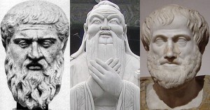 Platon-Confucius-Aristote