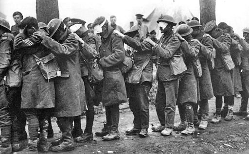 Soldiers wounded during the Great War