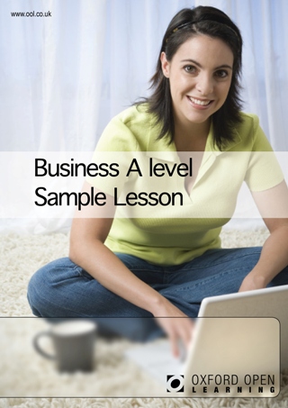 A level Business Sample Lesson