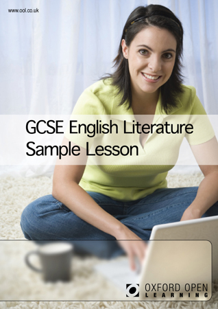 GCSE English Literature Sample Lesson