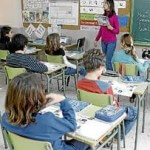 Teacher in a classroom