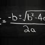 equation on a black board